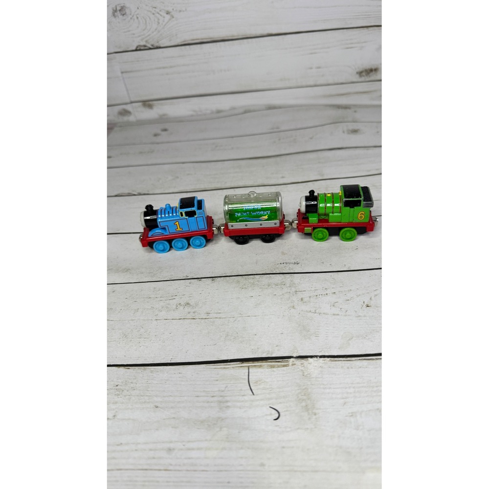 Thomas & Friends Take Along Thomas Percy Sodor Paint Works Train Lot 2002 - Picture 5 of 14